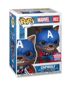 Captain America - Capwolf Marvel Funkon 2021 Summer Convention Exclusive Pop! Vinyl