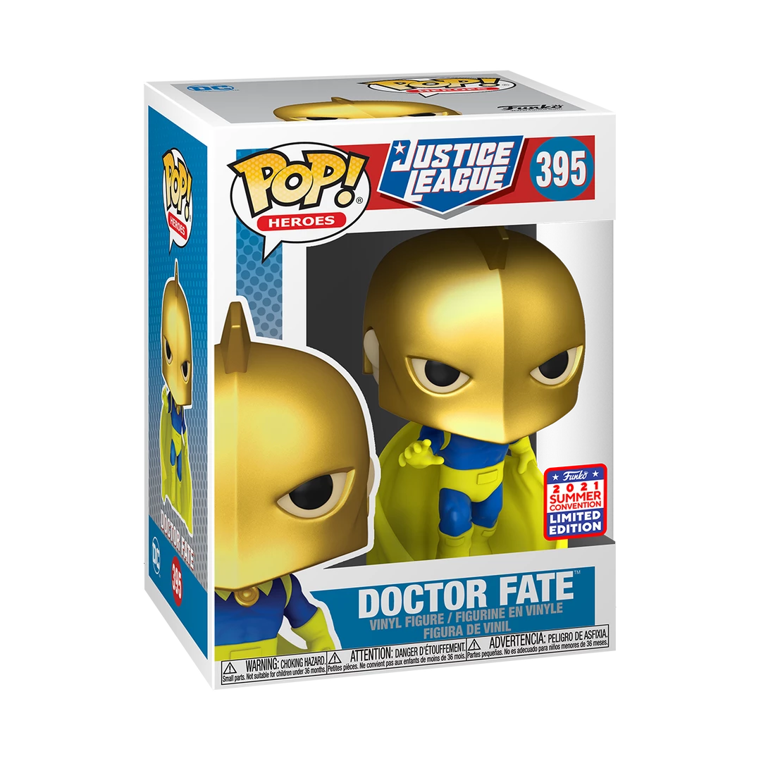 Justice League - Doctor Fate DC Funkon 2021 Summer Convention Exclusive Pop! Vinyl POP! Vinyls 2 Justice League - Doctor Fate DC Funkon 2021 Summer Convention Exclusive Pop! Vinyl POP! Vinyls