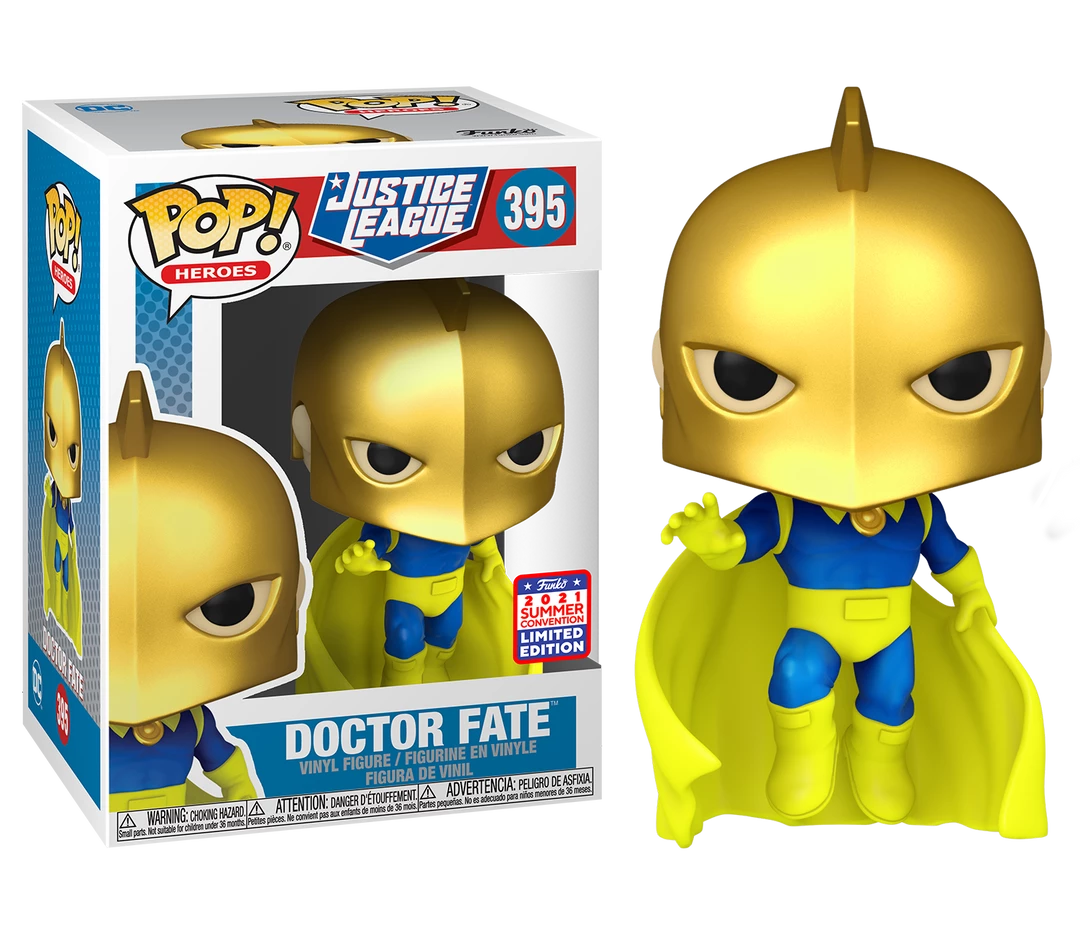 Justice League - Doctor Fate DC Funkon 2021 Summer Convention Exclusive Pop! Vinyl POP! Vinyls 1 Justice League - Doctor Fate DC Funkon 2021 Summer Convention Exclusive Pop! Vinyl POP! Vinyls