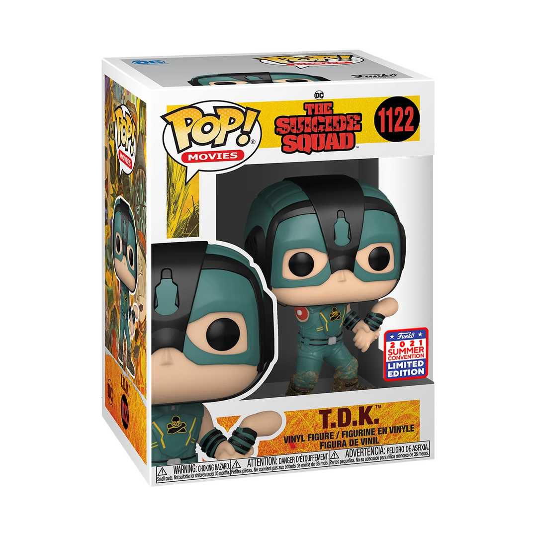 Funko The Suicide Squad (2021) - T.D.K. 2021 Summer Convention Exclusive Pop! Vinyl POP! Vinyls 2 Funko The Suicide Squad (2021) - T.D.K. 2021 Summer Convention Exclusive Pop! Vinyl POP! Vinyls