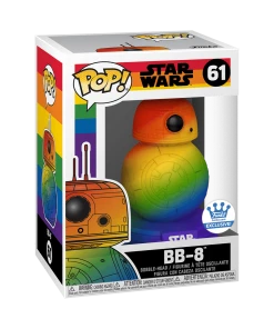 POP! Vinyls Star Wars - BB-8 (Rainbow) Funko Stickered Exclusive Pop! Vinyl #61