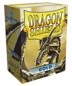 Ozzie Collectables Sleeves - Dragon Shield - Box 100 - Gold All Board Games
