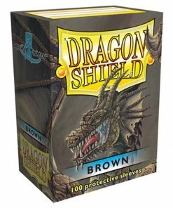 Ozzie Collectables Sleeves - Dragon Shield - Box 100 - Brown All Board Games