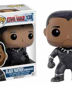 Funko Civil War Captain America - Black Panther (Unmasked) Pop! Vinyl #138 POP! Vinyls
