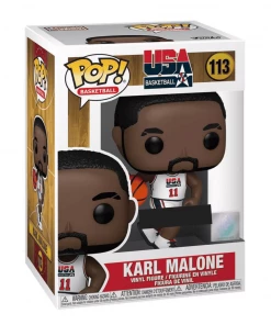 Funko Collections NBA: Legends - Karl Malone 92 Team USA White US Exclusive Pop! Vinyl