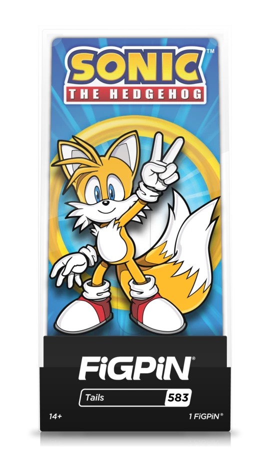 Sonic The Hedgehog - Tails 3" Collectors FigPin #583 FigPins 1 Sonic The Hedgehog - Tails 3" Collectors FigPin #583 FigPins