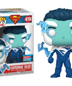 Funko POP! Vinyls Superman - Superman (Blue) Wizard Festival Of Fun Fall Convention 2021 Exclusive Pop! Vinyl