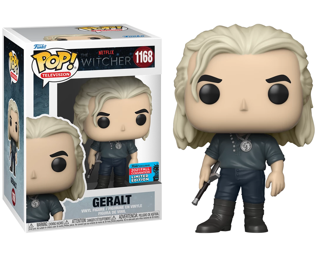 Funko POP! Vinyls The Witcher (TV) - Geralt Festival Of Fun Fall Convention 2021 Exclusive Pop! Vinyl 1 Funko POP! Vinyls The Witcher (TV) - Geralt Festival Of Fun Fall Convention 2021 Exclusive Pop! Vinyl