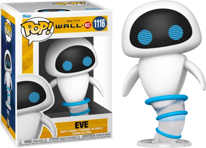 Funko Wall-E - Eve Flying Pop! Vinyl 3 Funko Wall-E - Eve Flying Pop! Vinyl