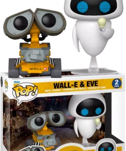Funko Wall-E - Cooler Wall-E & Bulb Eve US Exclusive Pop! Vinyl 2-Pack Collections