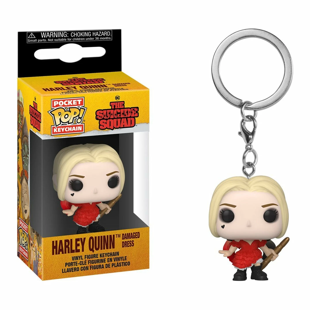 Funko The Suicide Squad - Harley Quinn Dress Pocket Pop! Keychain 3 Funko The Suicide Squad - Harley Quinn Dress Pocket Pop! Keychain