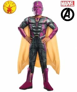 Rubies Deerfield Vision Aaou Deluxe Costume, Child Marvel Other