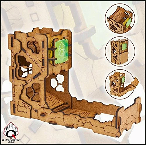 Ozzie Collectables All Board Games Q Workshop Tech Dice Tower 1 Ozzie Collectables All Board Games Q Workshop Tech Dice Tower
