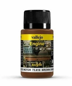 Ozzie Collectables Vallejo Weathering Effects - Brown Engine Soot 40 Ml All Board Games