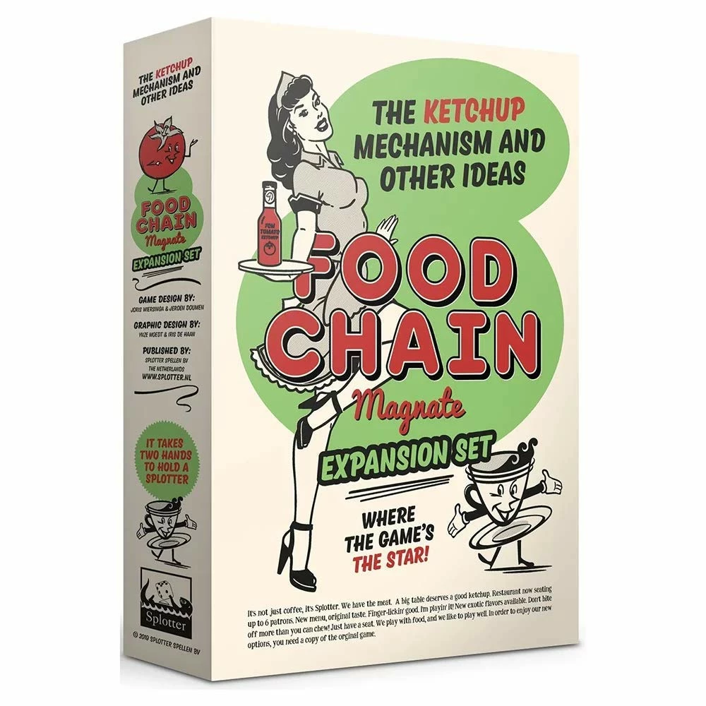 Food Chain Magnate The Ketchup Mechanism And Other Ideas Expansion Set All Board Games 1 Food Chain Magnate The Ketchup Mechanism And Other Ideas Expansion Set All Board Games