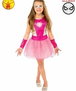 Rubies Deerfield Pink Spider-Girl Tutu Dress, Child Spider-Man