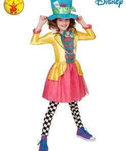 Rubies Deerfield Bags & Wallets Mad Hatter Girls Deluxe Costume (Large Polybag), Teen