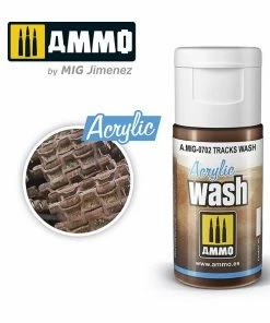 Ozzie Collectables All Board Games Ammo By MIG Acrylic Washes: Tracks Wash 15ml