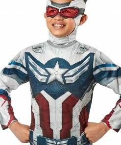 Rubies Deerfield Captain America Faws Costume, Child