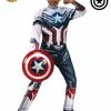 Rubies Deerfield Captain America Dlx Falcon & Winter Soldier Costume, Child
