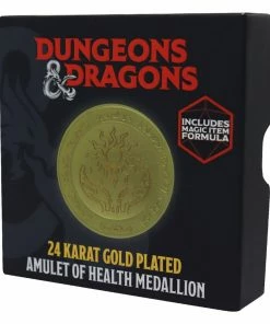 Ozzie Collectables D&D Dungeons & Dragons 24k Gold Plated Medallion