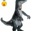 Rubies Deerfield Velociraptor Blue Inflatable Costume, Child