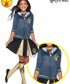 Rubies Deerfield Hufflepuff Costume Top, Child Harry Potter