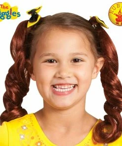 Rubies Deerfield The Wiggles Emma Wiggle Pigtails With Bows