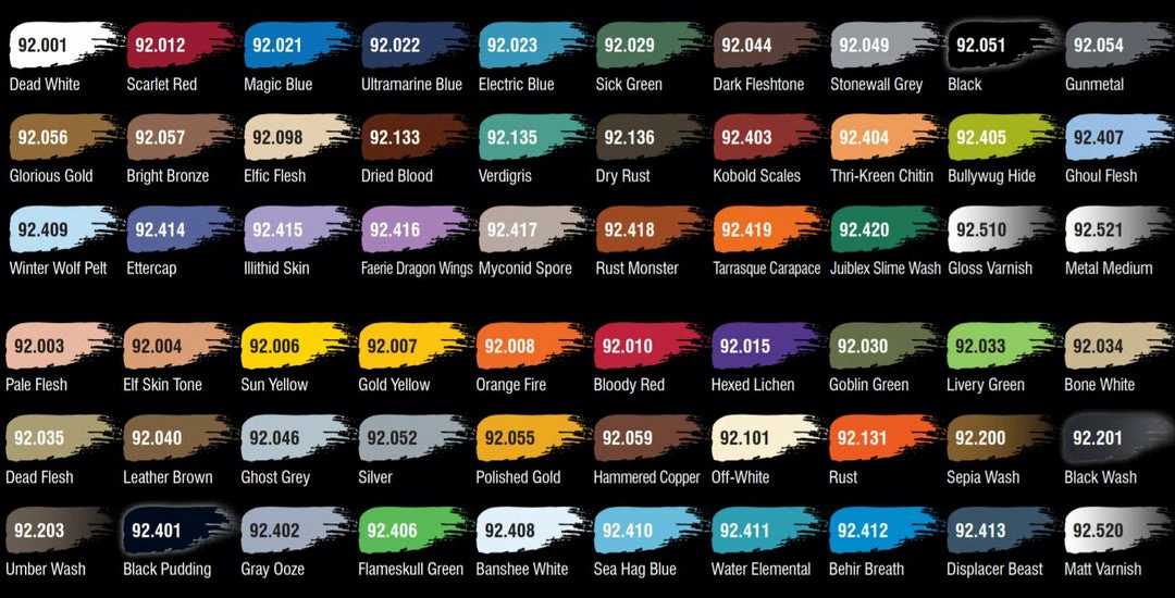 Ozzie Collectables D&D Prismatic Paint Rack-Full All Board Games 1 Ozzie Collectables D&D Prismatic Paint Rack-Full All Board Games