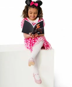 Rubies Deerfield Disney Junior Minnie Mouse Pink Deluxe Costume, Child