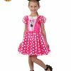 Rubies Deerfield Disney Junior Minnie Mouse Pink Deluxe Costume, Child