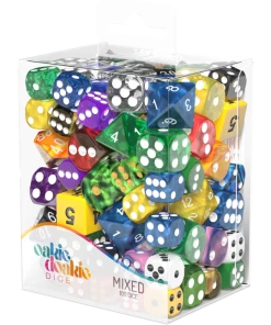 Ozzie Collectables All Board Games Oakie Doakie Dice Mixed Set Retail Pack (100) Loose Dice