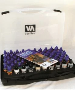 Ozzie Collectables All Board Games Vallejo Mecha Colour -80 Set Case