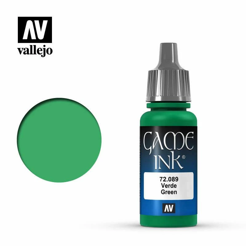 Ozzie Collectables Vallejo Game Colour - Ink Green 17 Ml 1 Ozzie Collectables Vallejo Game Colour - Ink Green 17 Ml