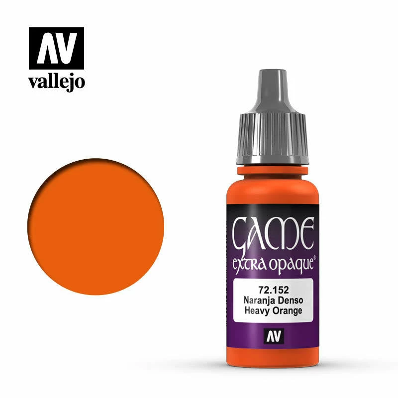 Ozzie Collectables Vallejo Game Colour - Extra Opaque Heavy Orange 17 Ml 1 Ozzie Collectables Vallejo Game Colour - Extra Opaque Heavy Orange 17 Ml