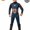 Rubies Deerfield Captain America Deluxe Costume, Child