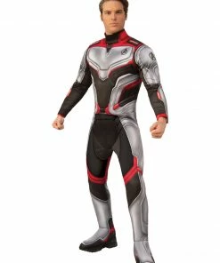 Rubies Deerfield Avengers 4 Deluxe Team Suit Costume, Adult
