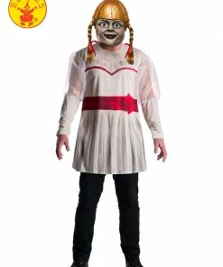 Rubies Deerfield Annabelle Costume Top And Mask, Adult