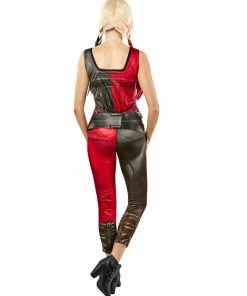 Rubies Deerfield Harley Quinn Jumpsuit Costume, Adult