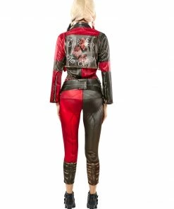 Rubies Deerfield Harley Quinn Jumpsuit Costume, Adult