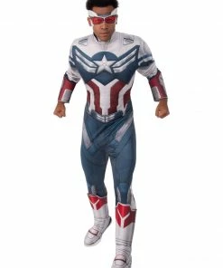 Rubies Deerfield Captain America Dlx Falcon & Winter Soldier Costume, Adult 7 Rubies Deerfield Captain America Dlx Falcon & Winter Soldier Costume, Adult