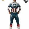 Rubies Deerfield Captain America Dlx Falcon & Winter Soldier Costume, Adult