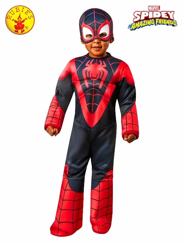 Rubies Deerfield Miles Morales 'Spidey & His Amazing Frends' Costume, Child Marvel Other 1 Rubies Deerfield Miles Morales 'Spidey & His Amazing Frends' Costume, Child Marvel Other