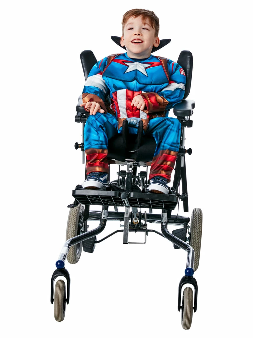 Rubies Deerfield Captain America Adaptive Costume, Child 3 Rubies Deerfield Captain America Adaptive Costume, Child