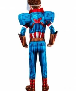 Rubies Deerfield Captain America Mechstrike Deluxe Costume, Child 7 Rubies Deerfield Captain America Mechstrike Deluxe Costume, Child