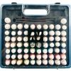 Ozzie Collectables All Board Games Vallejo Model Colour - Set 72 Military Colours + Brushes Plastic Case Set