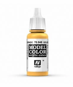Ozzie Collectables Vallejo Model Colour - Golden Yellow 17 Ml