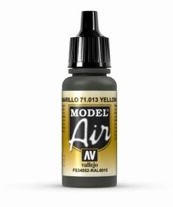 Ozzie Collectables All Board Games Vallejo Model Air - Yellow Olive 17 Ml