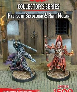 D&D Collectors Series Miniatures Naergoth Bladelord & Rath Modar Dungeons & Dragons