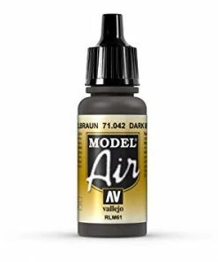 Ozzie Collectables Vallejo Model Air - Dark Brown RLM61 17 Ml All Board Games